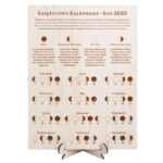 Kalendarz księżycowy na rok 2025 - naturalny przewodnik po fazach ksieżyca