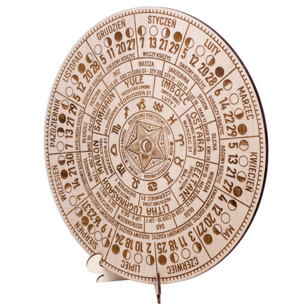 Kalendarz księżycowy na rok 2025 - wersja profesjonalna