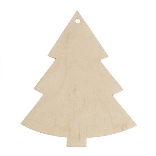 Drewniana bombka do ozdabiania