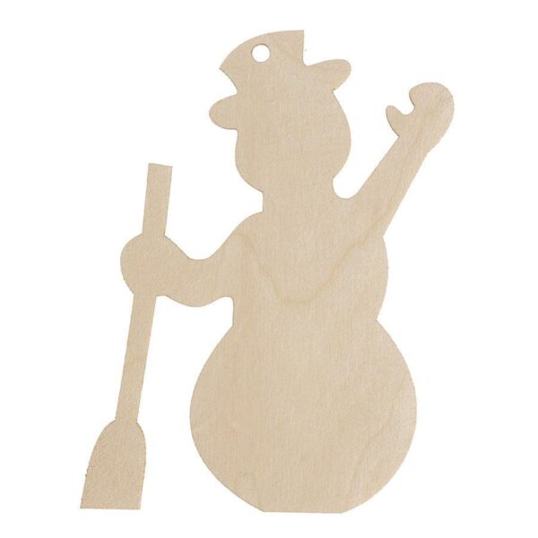 Drewniana bombka do ozdabiania