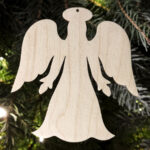 Drewniana bombka do ozdabiania