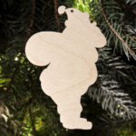 Drewniana bombka do ozdabiania