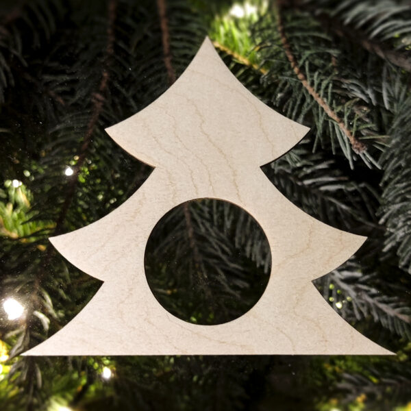 Serwetnik na święta w kształcie choinki