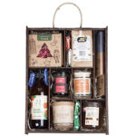 Drewniana skrzynka na prezent dla wspólnika, klienta, pracownika PREMIUM, wersja XL