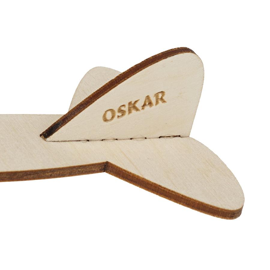 Samolot na lizaka z kręcącym śmigiełkiem i imieniem - obrazek 3