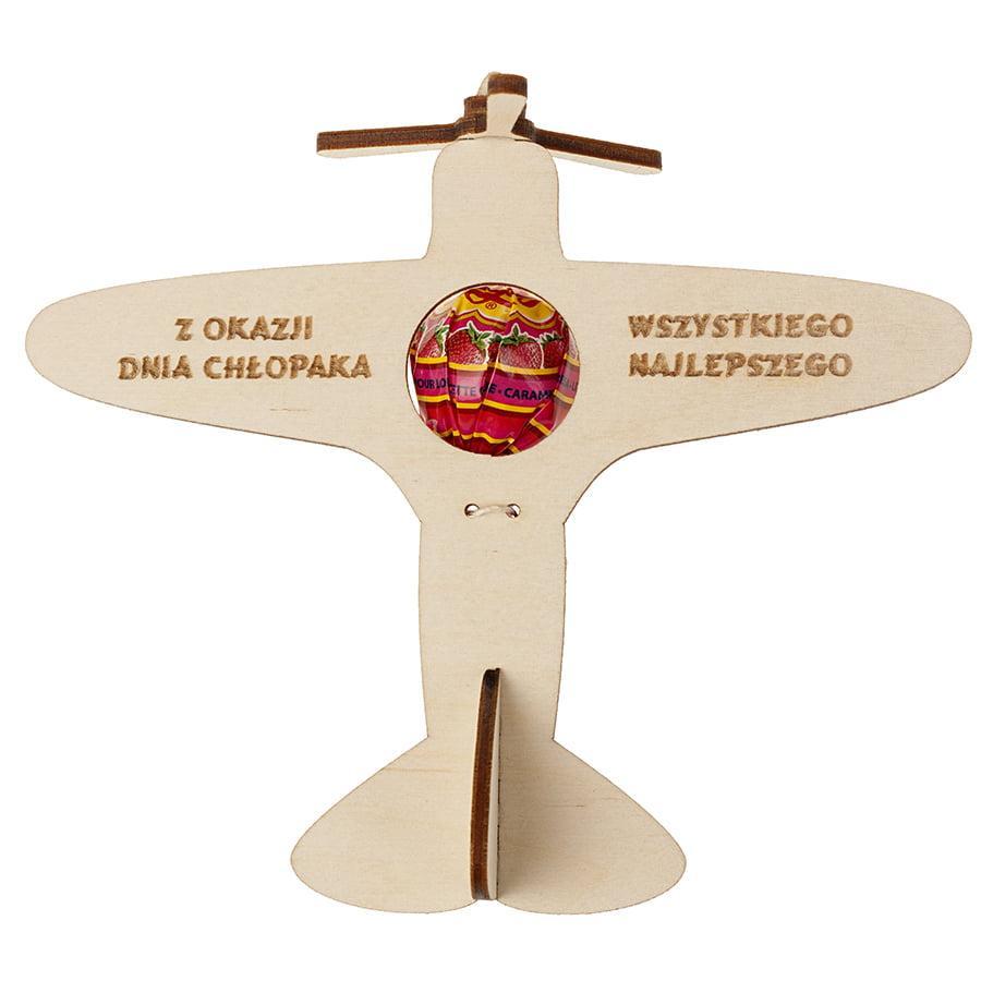 Samolot na lizaka z kręcącym śmigiełkiem i imieniem - obrazek 7