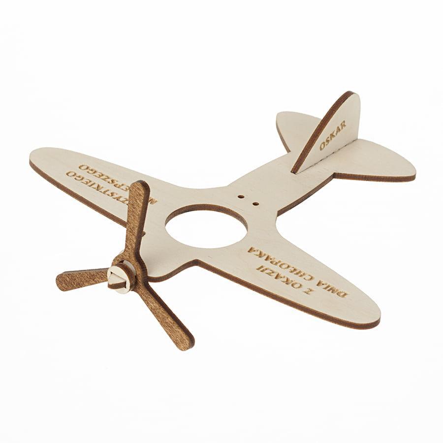 Samolot na lizaka z kręcącym śmigiełkiem i imieniem - obrazek 8