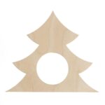 Serwetnik na święta w kształcie choinki